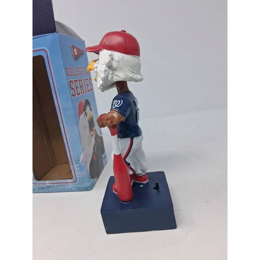 2020 Washington Nationals Screech ODU College Days Bobblehead. R